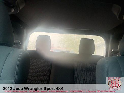 Used 2012 Jeep Wrangler Sport AWD/4WD image 19