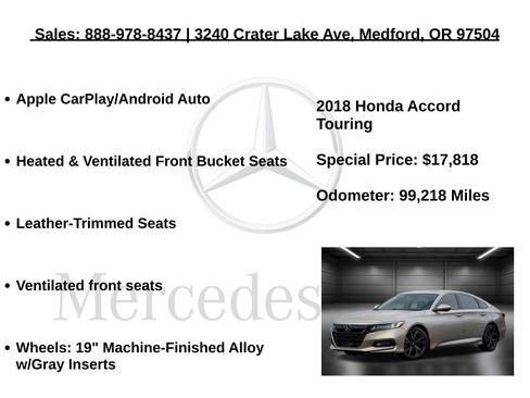 Used 2018 Honda Accord Touring image 10