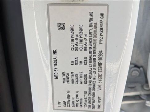 Used 2022 Tesla Model 3 Performance AWD/4WD image 15