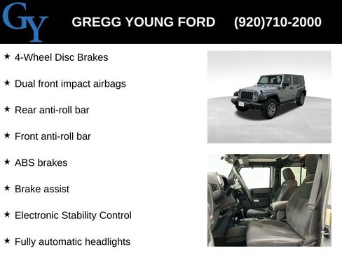 Used 2016 Jeep Wrangler Unlimited Rubicon w/ Connectivity Group image 31