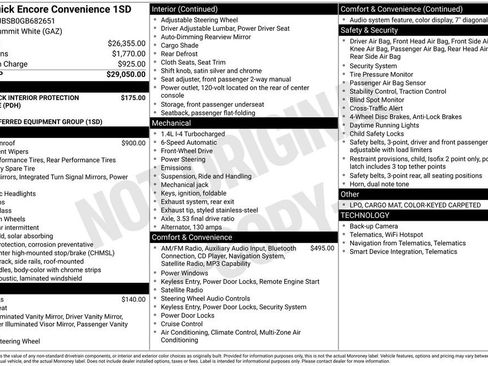 Used 2016 Buick Encore Convenience FWD image 19