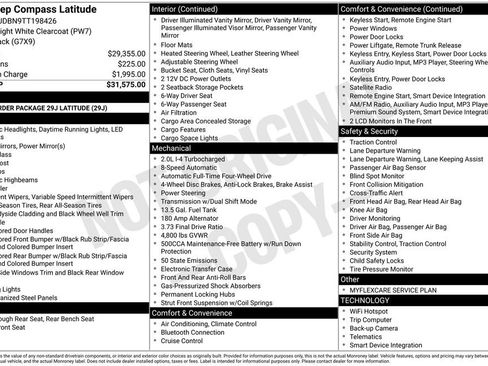 New 2026 Jeep Compass Latitude AWD/4WD image 9