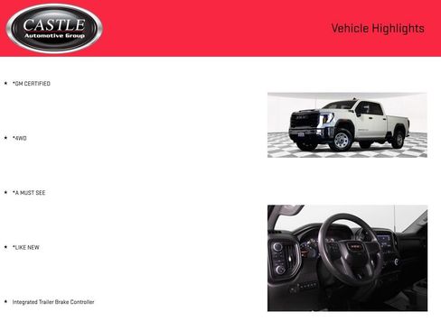 Certified 2024 GMC Sierra 2500 Pro w/ Convenience Package AWD/4WD image 3