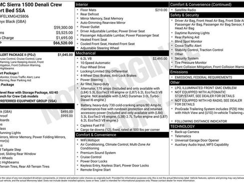 Used 2021 GMC Sierra 1500 Denali w/ Driver Alert Package II image 13