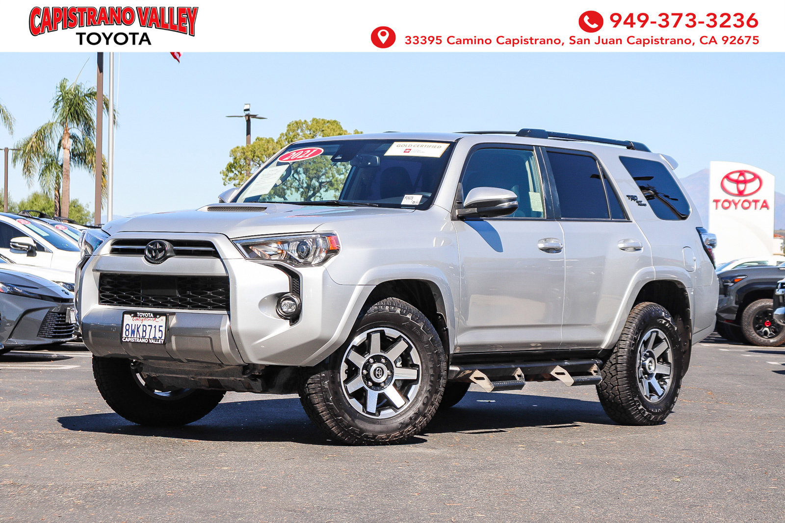 Certified 2021 Toyota 4Runner TRD Off-Road Premium AWD/4WD image 1