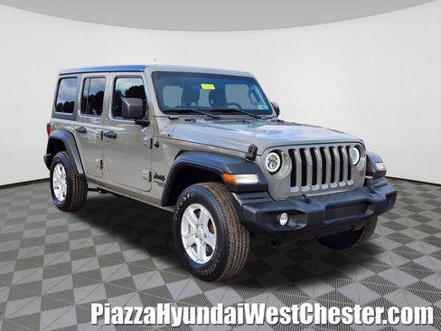Used 2021 Jeep Wrangler Unlimited Sport image 1