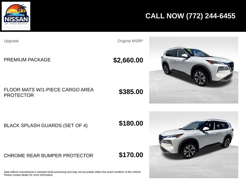 Used 2021 Nissan Rogue SV w/ Premium Package FWD image 6