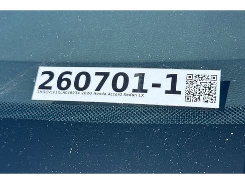 Certified 2020 Honda Accord LX image 12