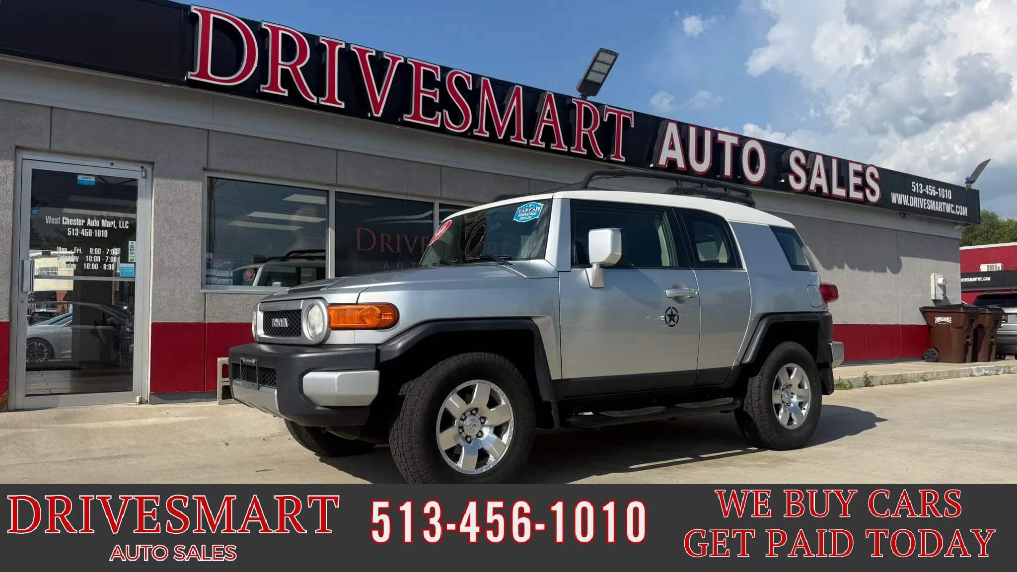 Used 2008 Toyota FJ Cruiser 4WD image 1
