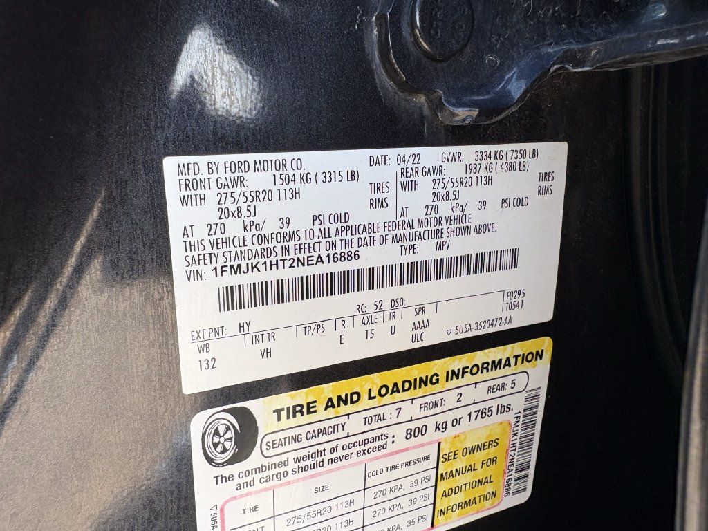 Used 2022 Ford Expedition Max XLT RWD image 33