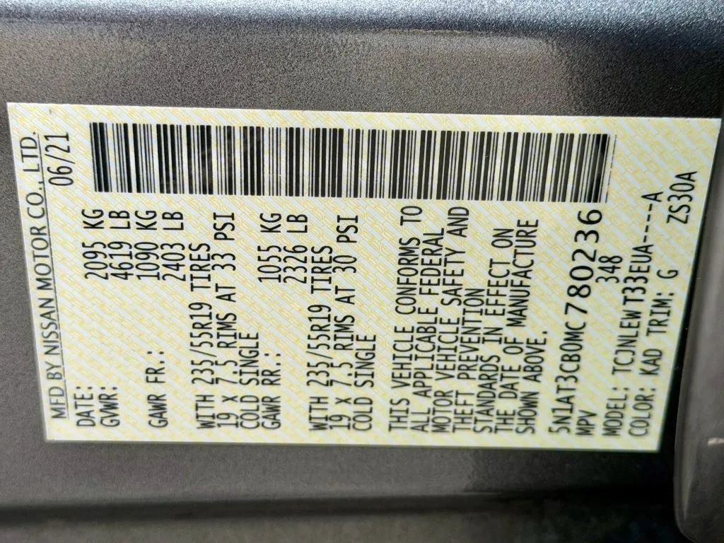 Used 2021 Nissan Rogue SL AWD/4WD image 29