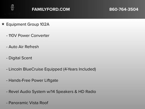 Certified 2024 Lincoln Nautilus Premier w/ Equipment Group 102A image 5