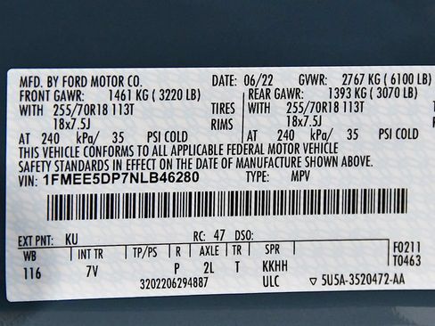 Used 2022 Ford Bronco Outer Banks AWD/4WD image 15