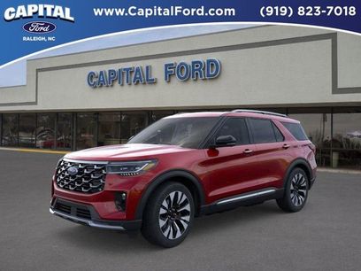New 2026 Ford Explorer Platinum