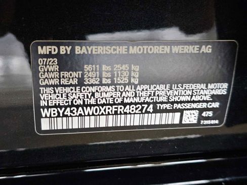 Certified 2024 BMW i4 eDrive35 w/ M Sport Package RWD image 37