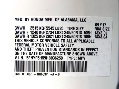 Used 2017 Honda Pilot EX-L image 43
