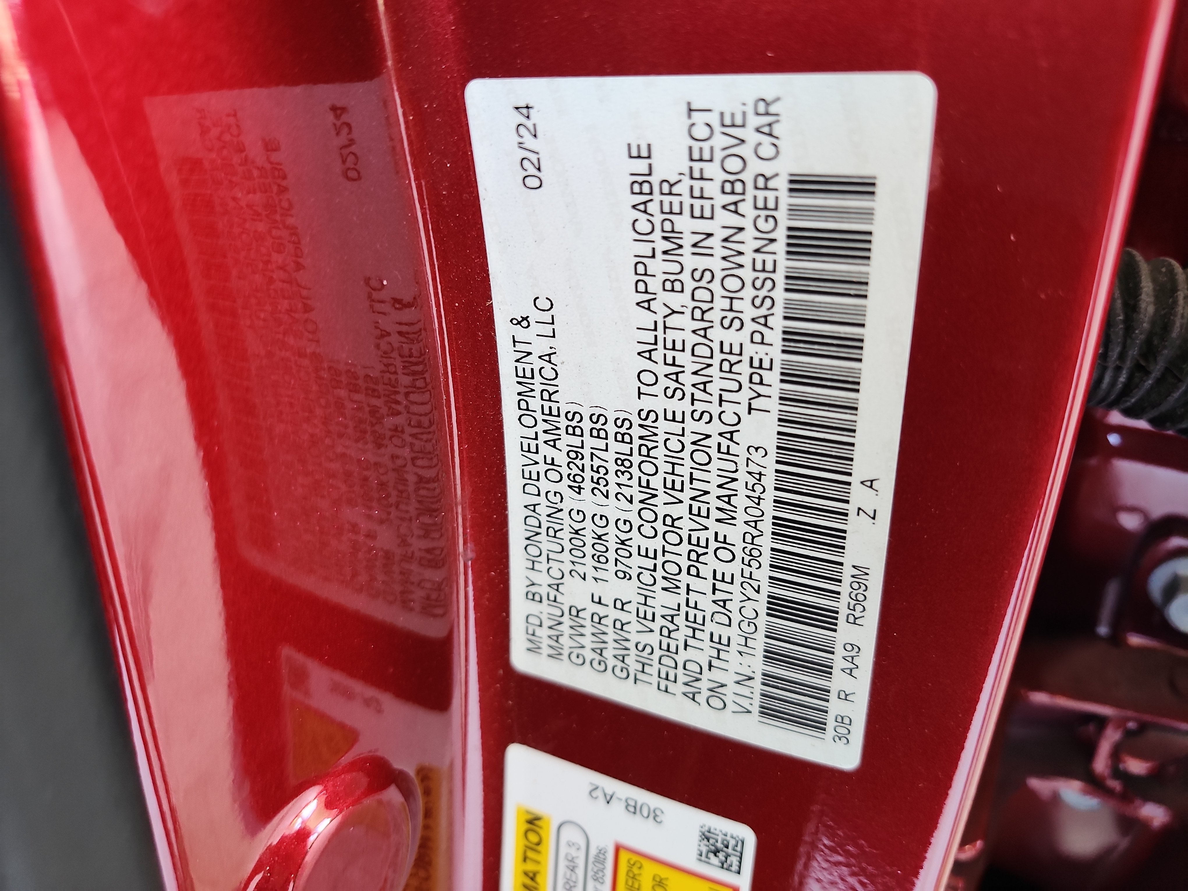 Used 2024 Honda Accord Sport image 22