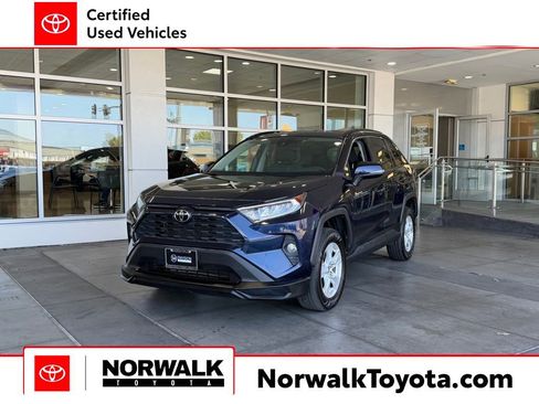 Certified 2021 Toyota RAV4 XLE AWD/4WD image 1