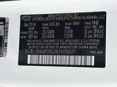 New 2026 Hyundai Santa Fe SEL FWD image 32