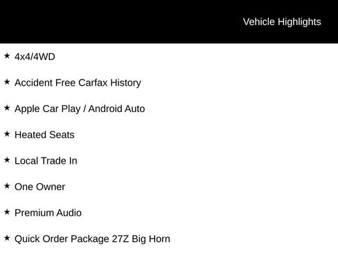Used 2024 RAM 1500 Big Horn AWD/4WD image 32