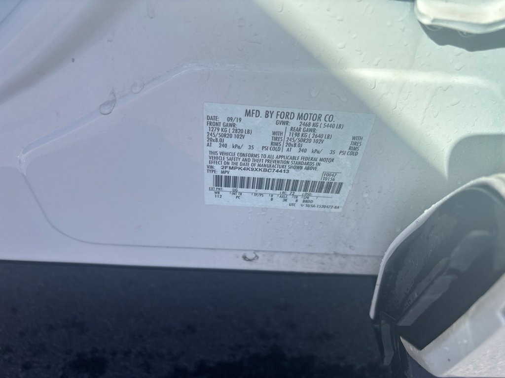 Used 2019 Ford Edge Titanium w/ Equipment Group 301A AWD/4WD image 5