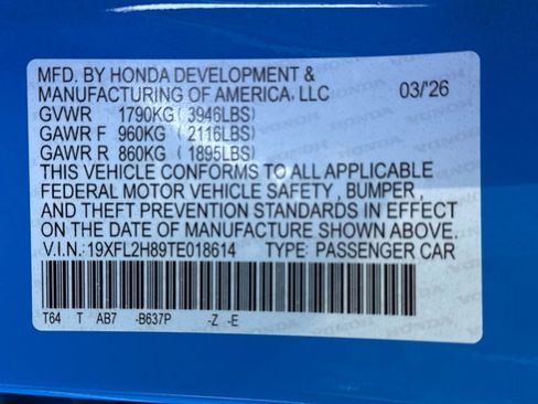 New 2026 Honda Civic Sport image 18
