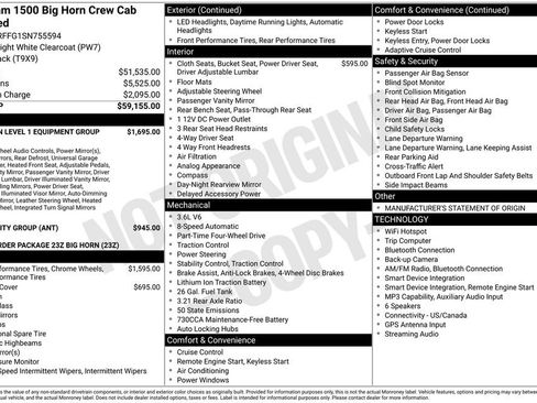 Used 2025 RAM 1500 Big Horn AWD/4WD image 35
