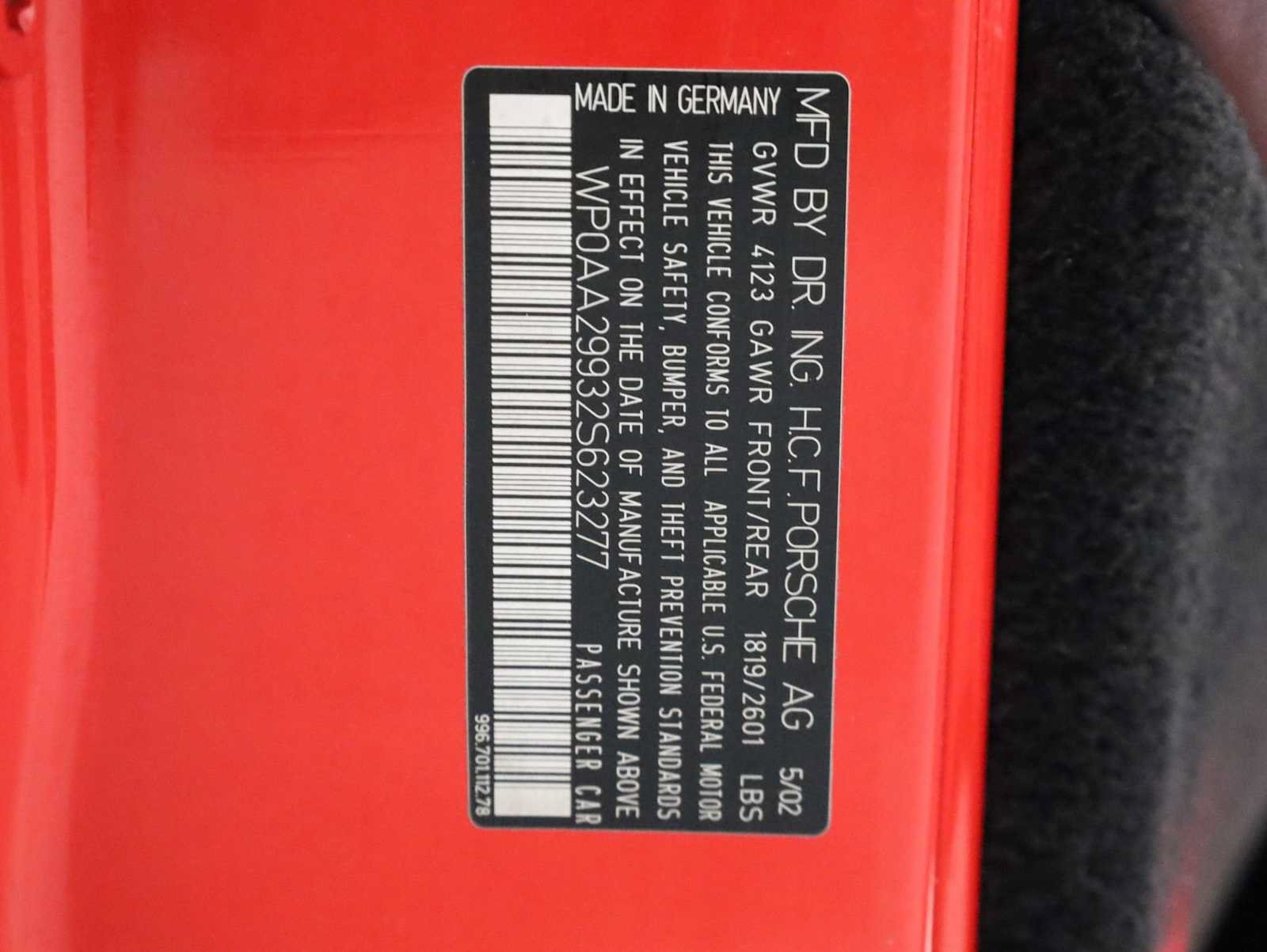 Used 2002 Porsche 911 Carrera RWD image 40