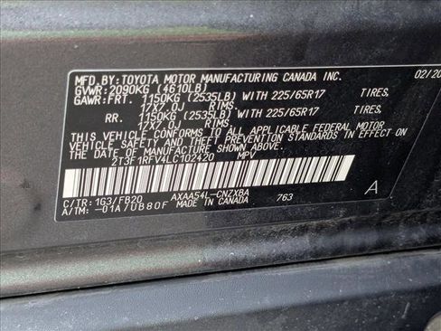 Used 2020 Toyota RAV4 LE w/ All Weather Liner Package image 23