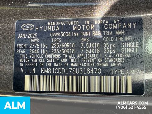 Used 2025 Hyundai Tucson SEL AWD/4WD image 30