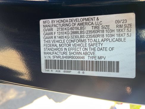 Used 2024 Honda Odyssey EX-L image 17