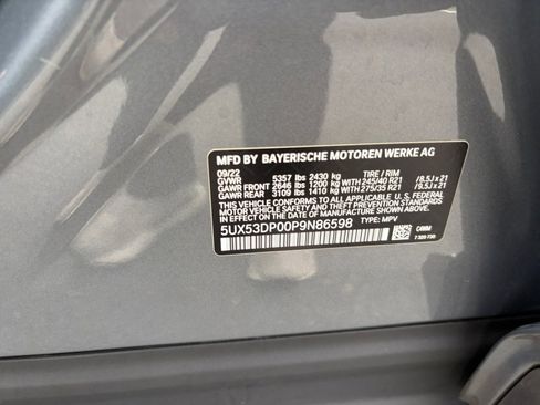 Used 2023 BMW X3 xDrive30i w/ Convenience Package AWD/4WD image 35