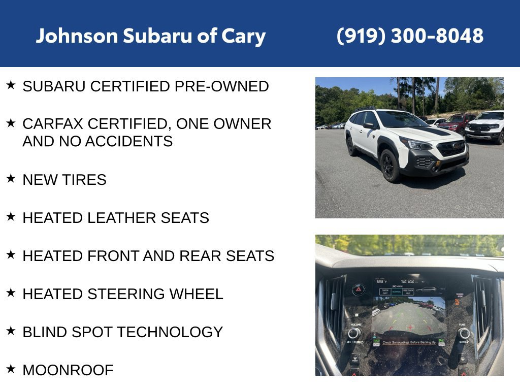 Certified 2024 Subaru Outback Wilderness AWD/4WD image 6