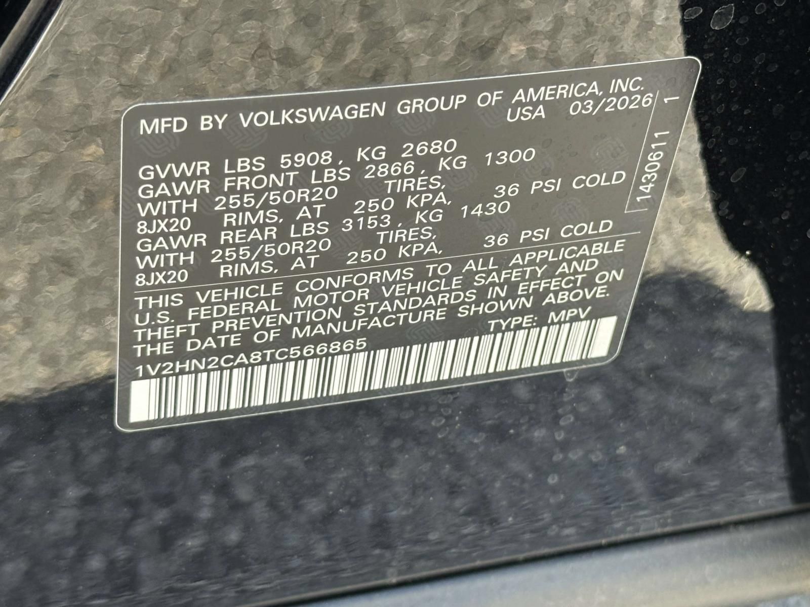 New 2026 Volkswagen Atlas SE AWD/4WD image 16