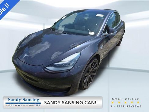 Used 2018 Tesla Model 3 Long Range AWD/4WD image 1