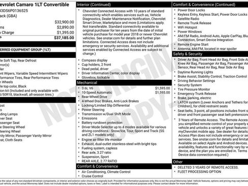 Used 2023 Chevrolet Camaro LT RWD image 9