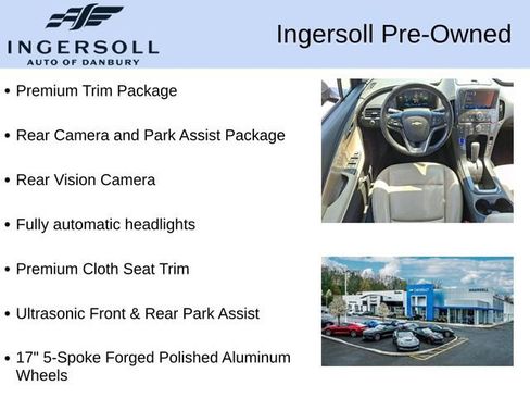 Used 2012 Chevrolet Volt Premium w/ Premium Trim Package FWD image 10