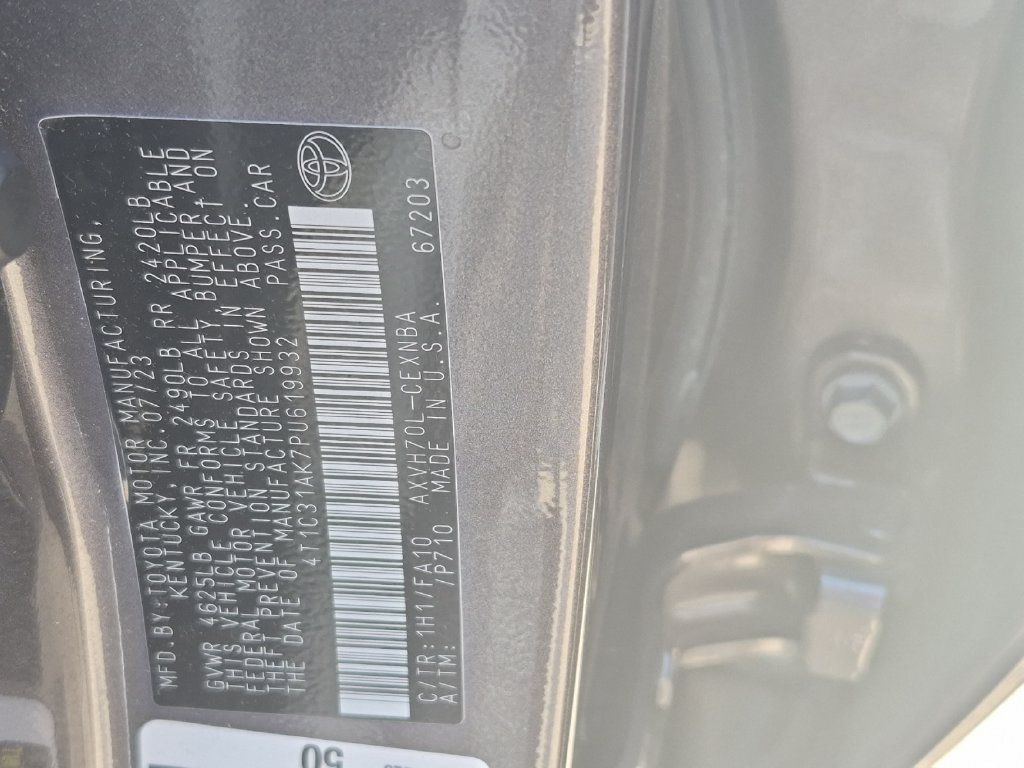 Used 2023 Toyota Camry LE FWD image 29