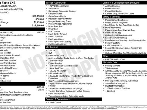Used 2024 Kia Forte LXS FWD image 2
