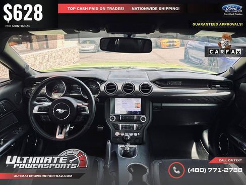 Used 2020 Ford Mustang GT Premium w/ Carbon Sport Interior Package RWD image 77