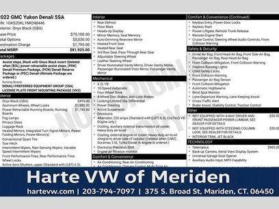 Used 2022 GMC Yukon Denali