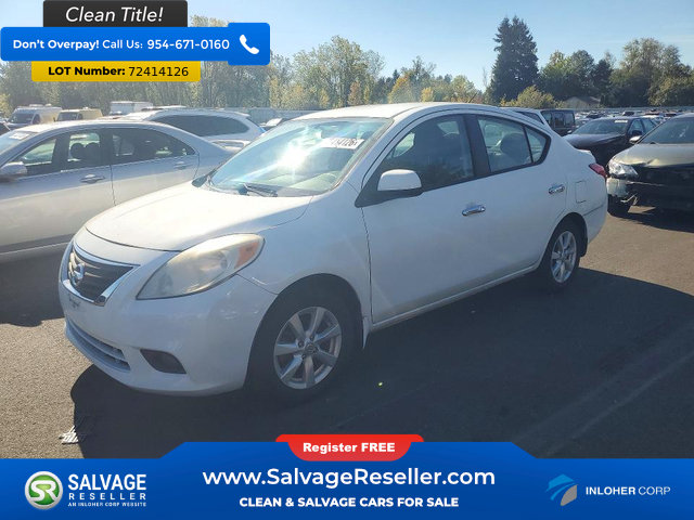 Used 2012 Nissan Versa FWD image 1