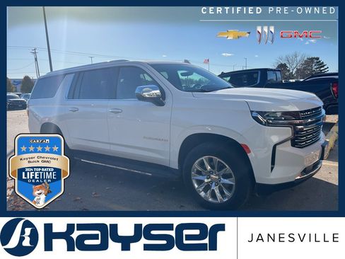 Certified 2021 Chevrolet Suburban Premier w/ Premium Package image 1