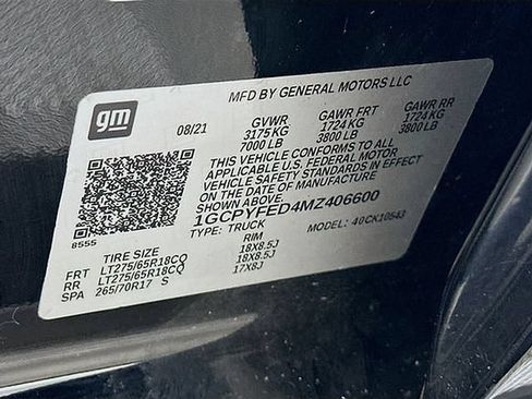 Used 2021 Chevrolet Silverado 1500 LT Trail Boss AWD/4WD image 48