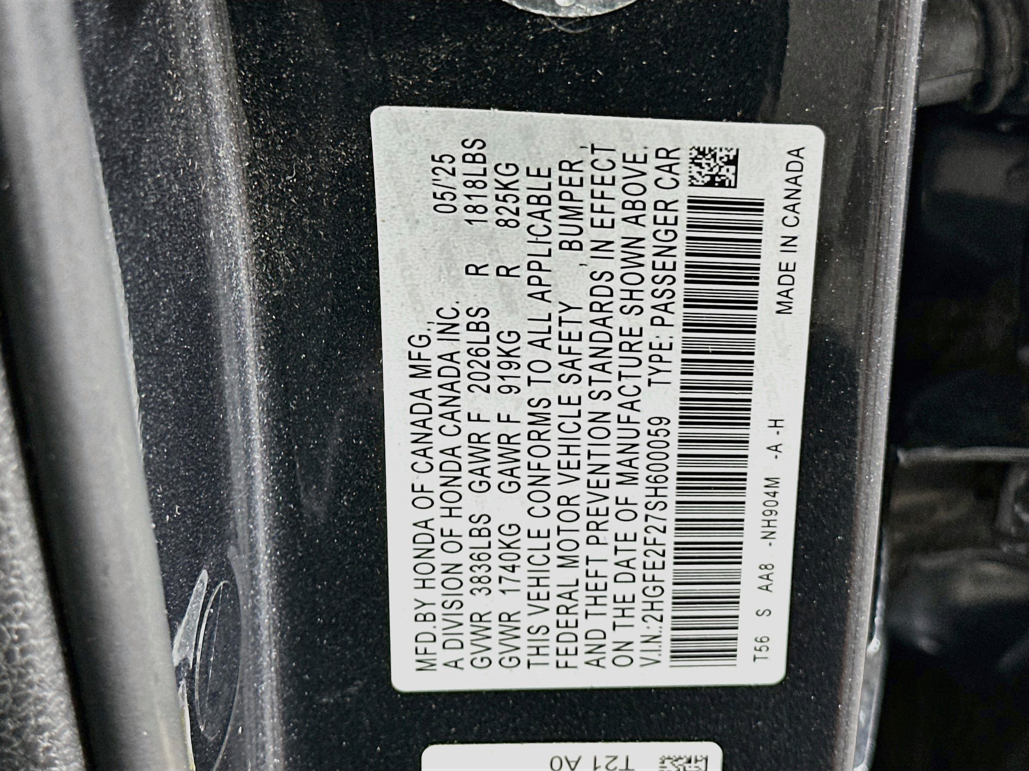 Used 2025 Honda Civic LX image 12