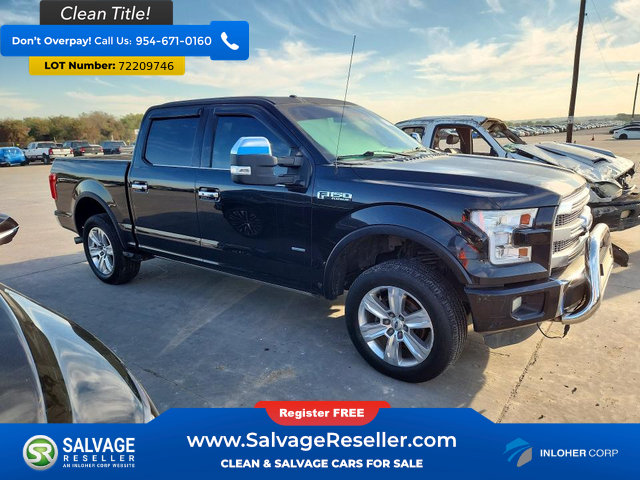 Used 2015 Ford F150 Platinum w/ Equipment Group 701A Luxury AWD/4WD image 5