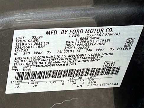 Used 2024 Ford Maverick XLT w/ Equipment Group 300A Standard image 29