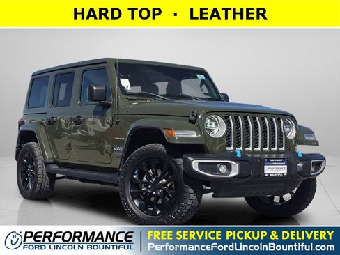 Used 2022 Jeep Wrangler Unlimited Sahara w/ Cold Weather Group image 1