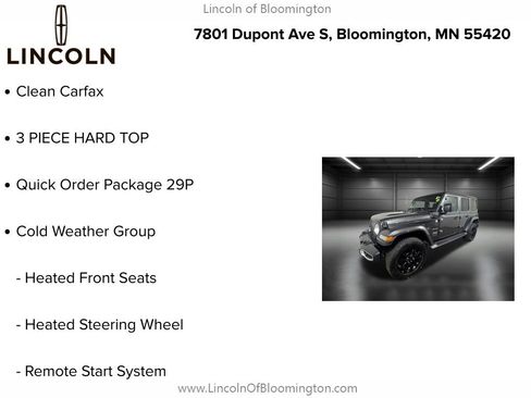 Used 2021 Jeep Wrangler Unlimited Sahara w/ Cold Weather Group image 5