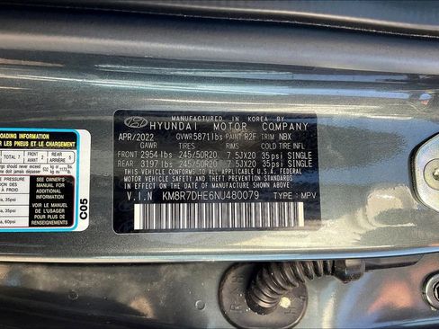 Used 2022 Hyundai Palisade Calligraphy image 19